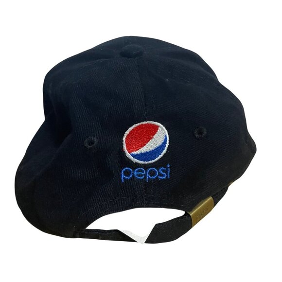Valor Pepsi Embroidered Black Baseball Cap Adjustable Strap Cotton-Unisex - Picture 2 of 7